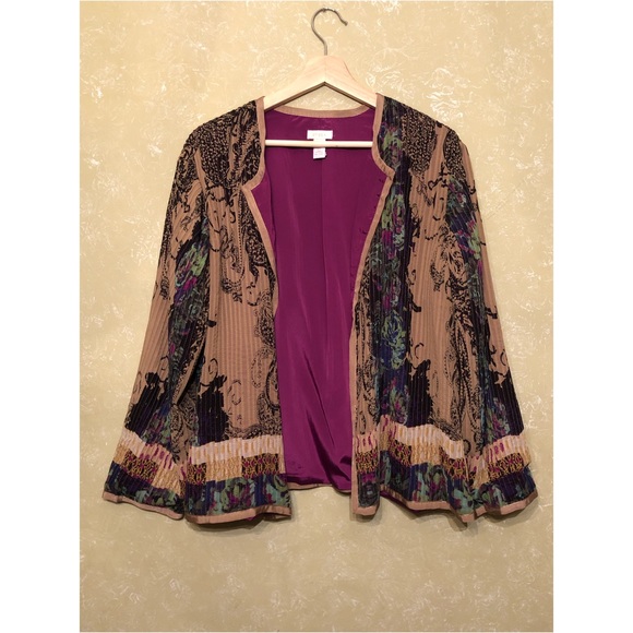 Chico's Tops - Patterned cardigan